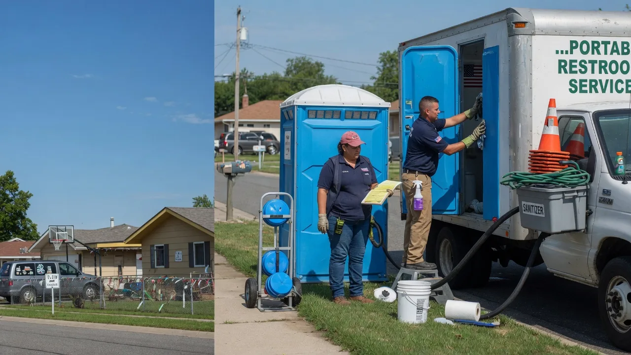Portable Toilet Rental in Hillsdale, IN near me